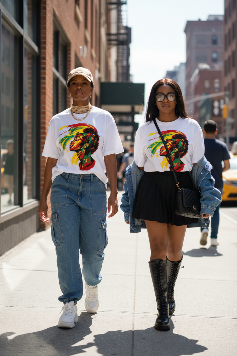 Silhouette Graphic T-Shirt