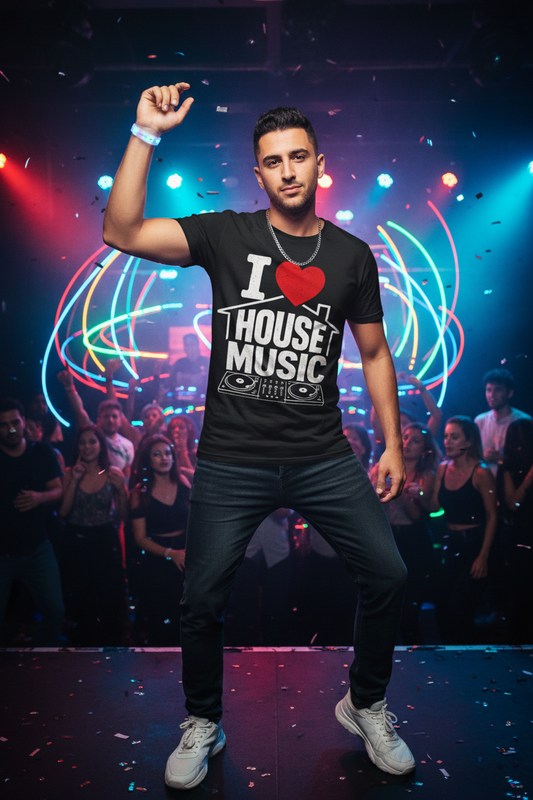I Love House Music T-Shirt